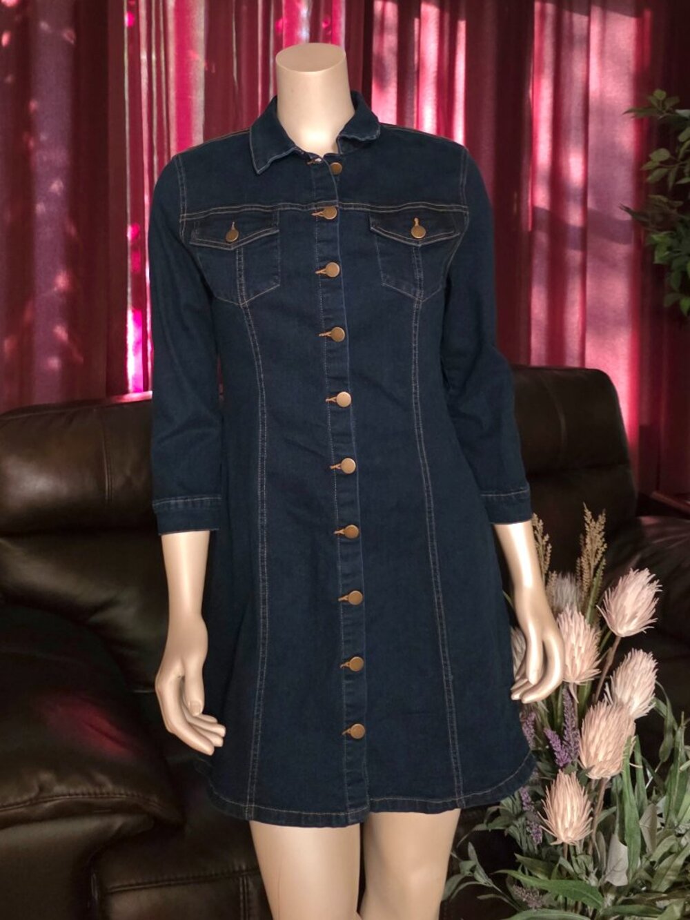 Allegra K Denim Dress :)